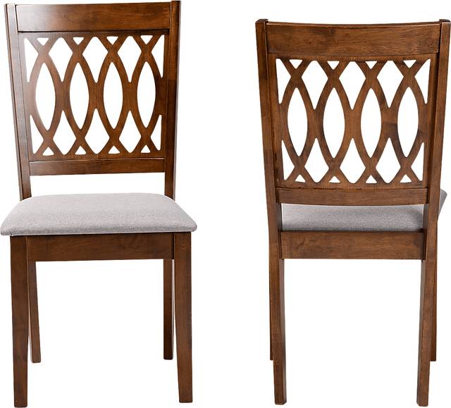 Teconnett Walnut Brown Dining Chair, Set of 2 - Thumbnail - Image 3