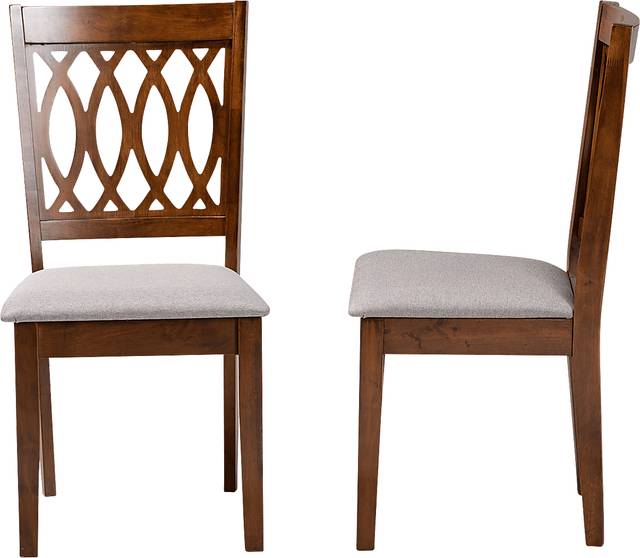 Teconnett Walnut Brown Dining Chair, Set of 2 - Thumbnail - Image 4