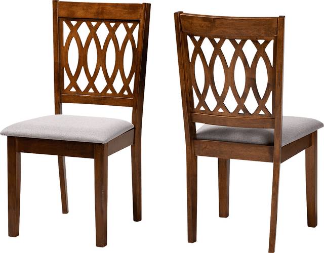 Teconnett Walnut Brown Dining Chair, Set of 2 - Thumbnail - Image 1