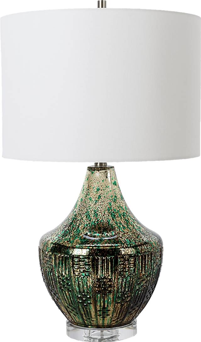 Tedrich Street Green Lamp - Thumbnail - Image 1