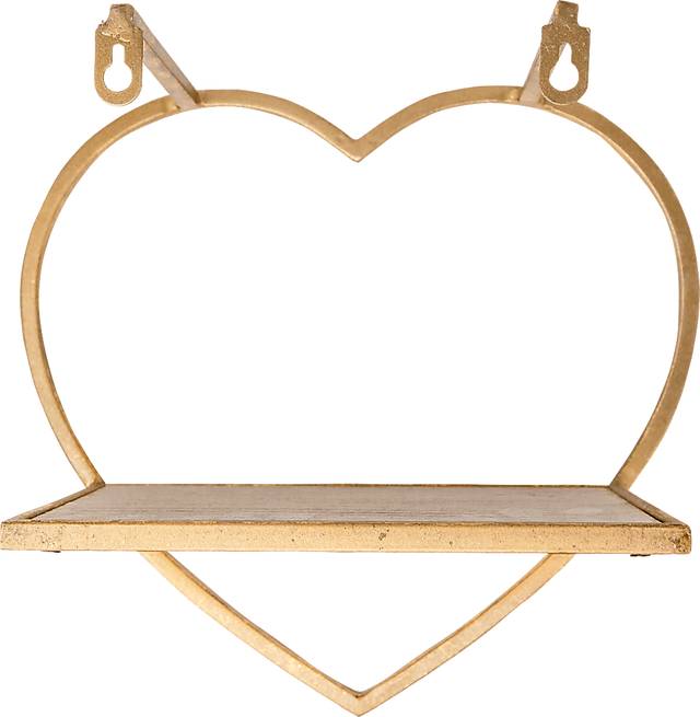 Teeside Gold Wall Shelf, Set of 3 - Thumbnail - Image 3