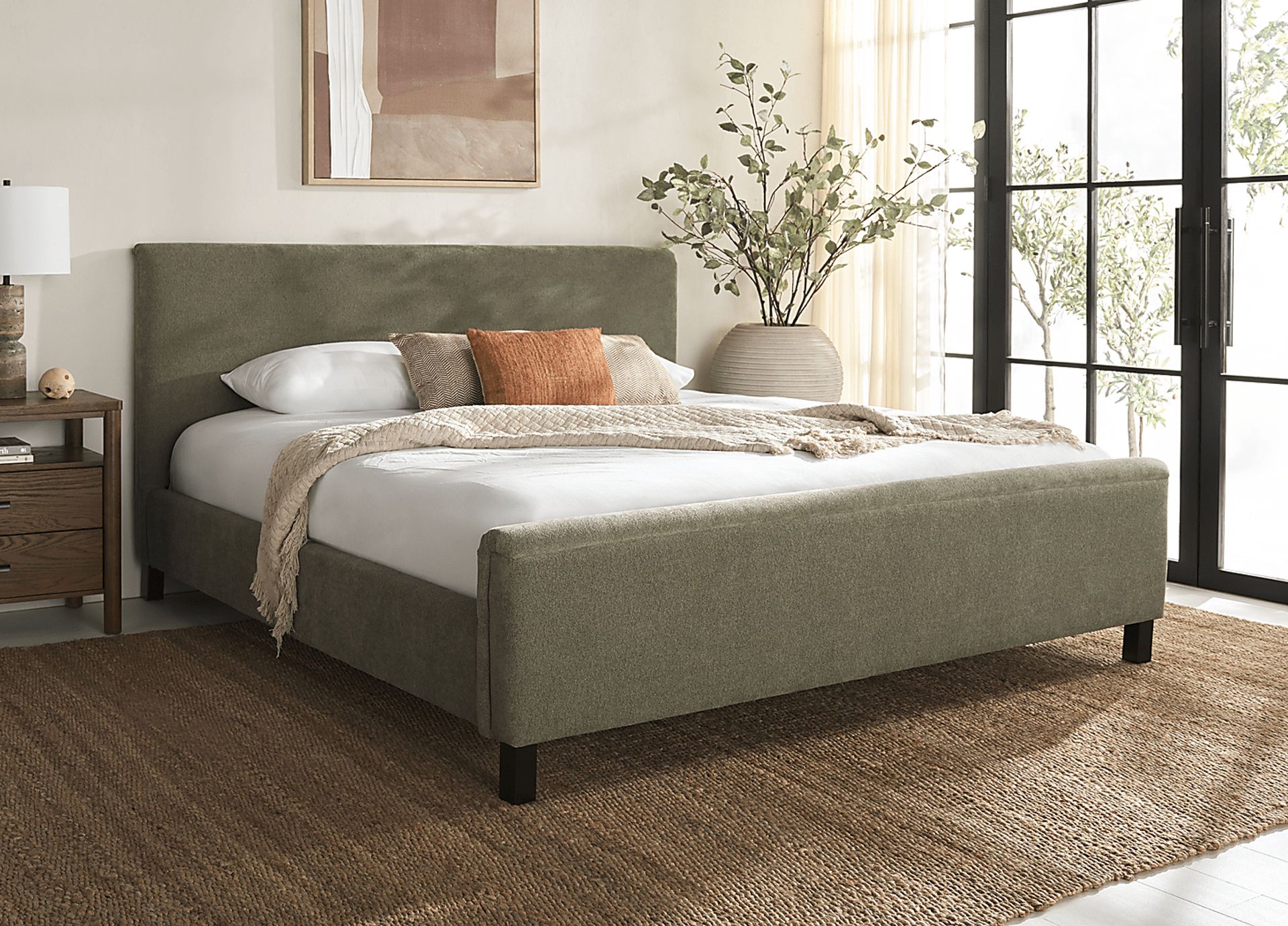 Teferi Green King Bed - Image 2