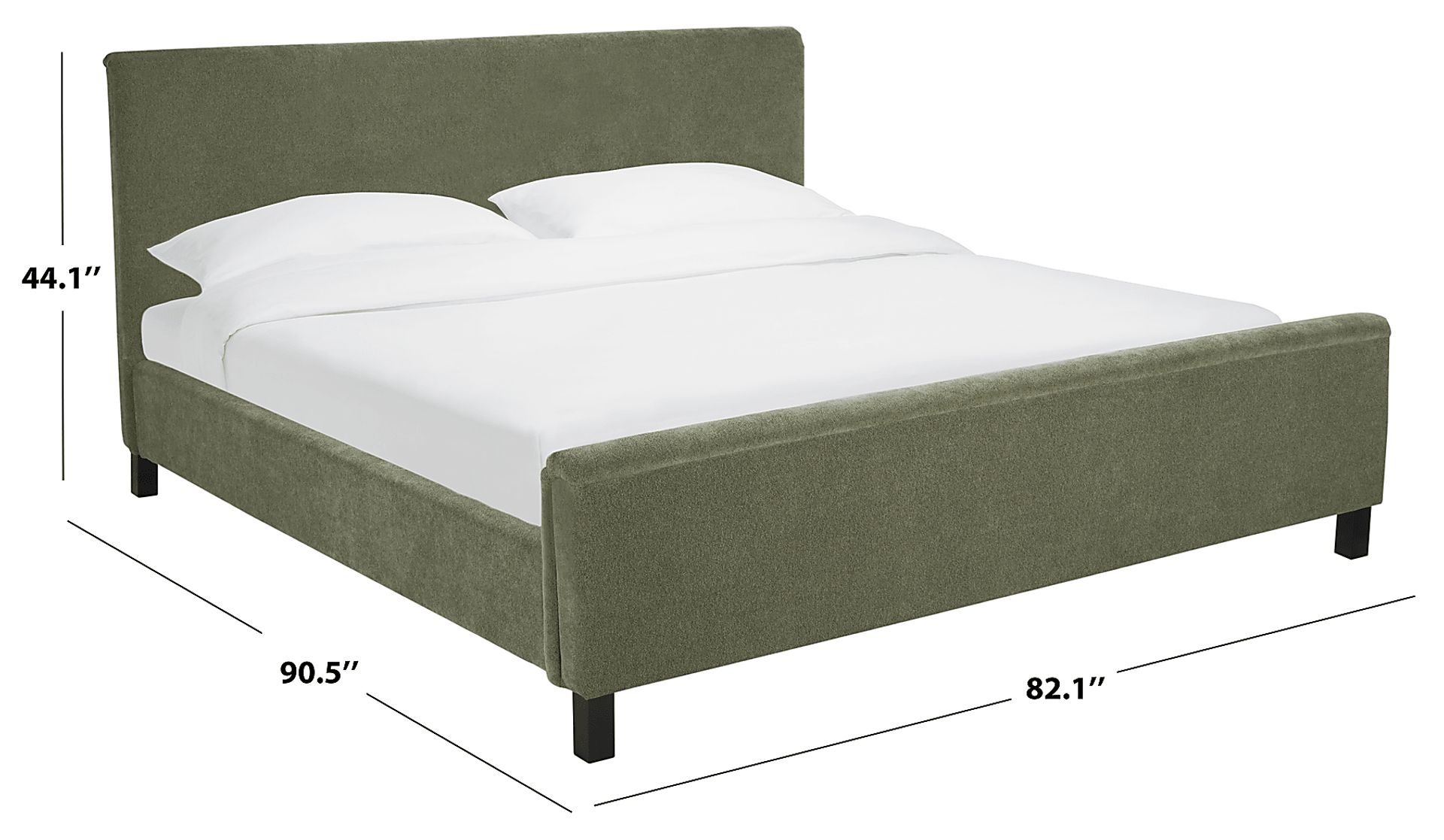 Teferi Green King Bed - Image 6