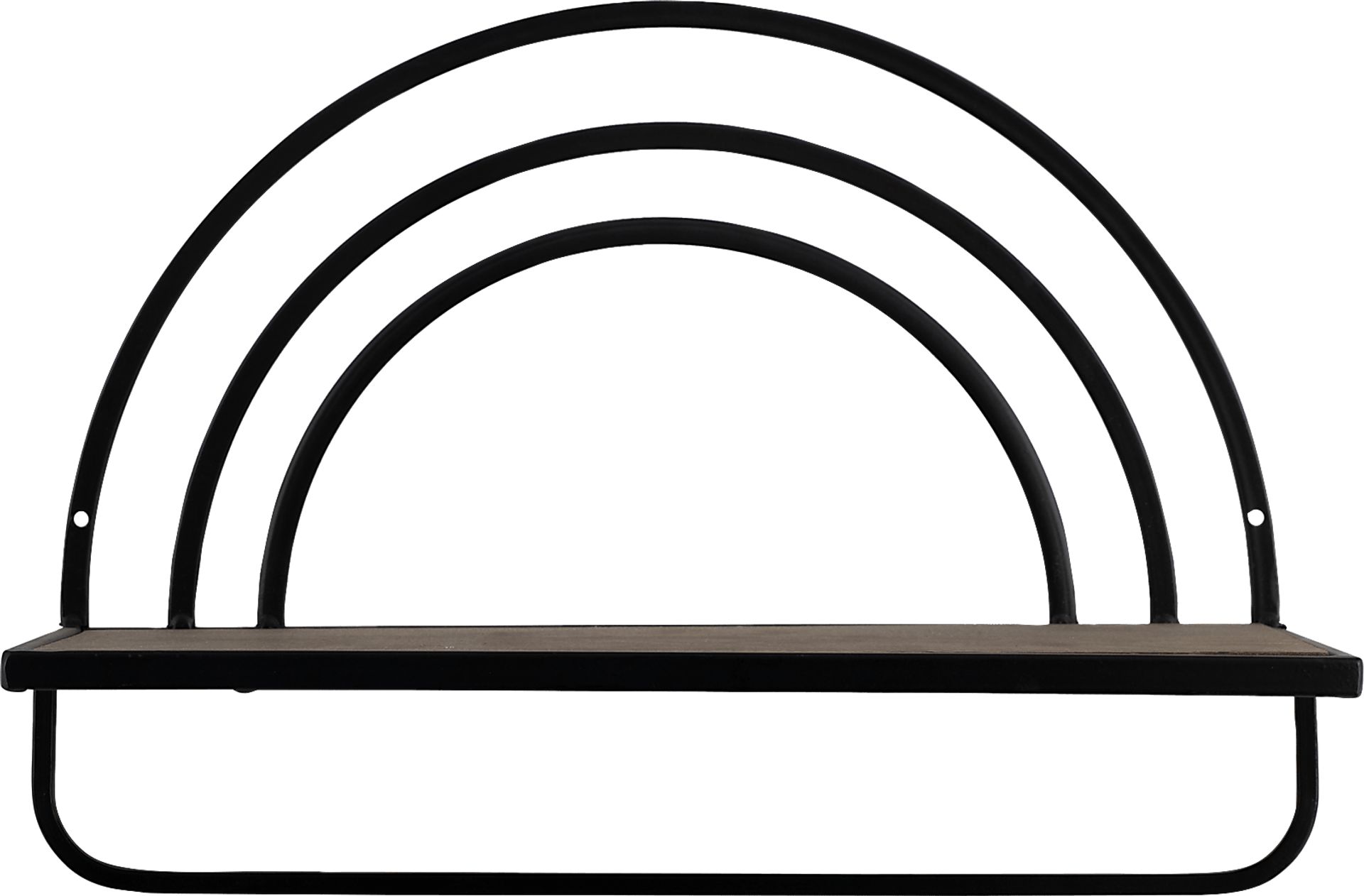 Telatha Brown Wall Shelf, Set of 2 - Image 5
