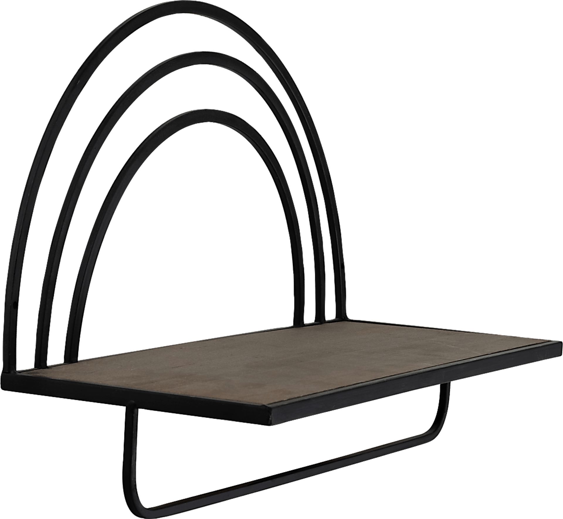 Telatha Brown Wall Shelf, Set of 2 - Image 7