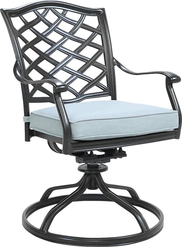 Telese Espresso 5 Pc Outdoor Round Dining Set - Thumbnail - Image 3