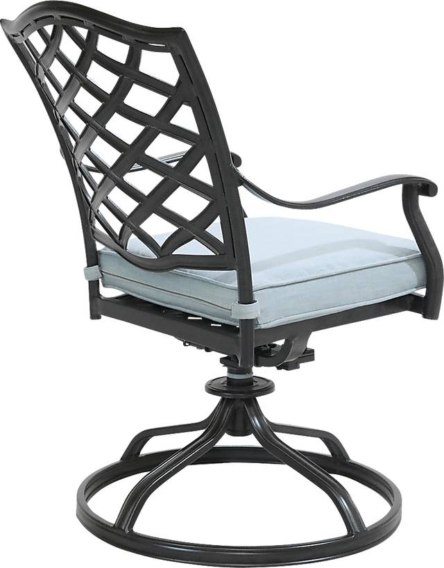 Telese Espresso 5 Pc Outdoor Round Dining Set - Thumbnail - Image 5