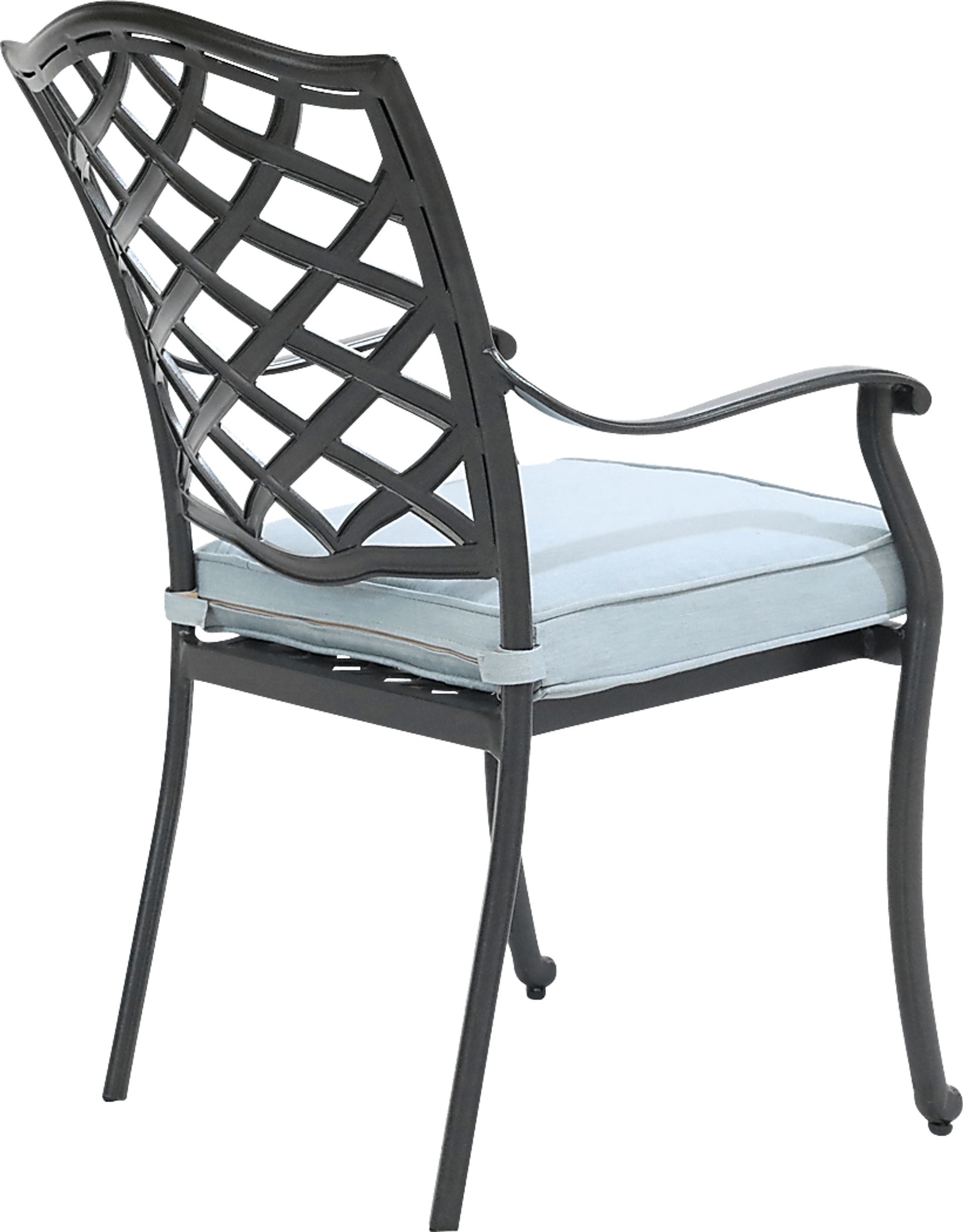 Telese Espresso 7 Pc Outdoor Rectangle Dining Set - Image 3