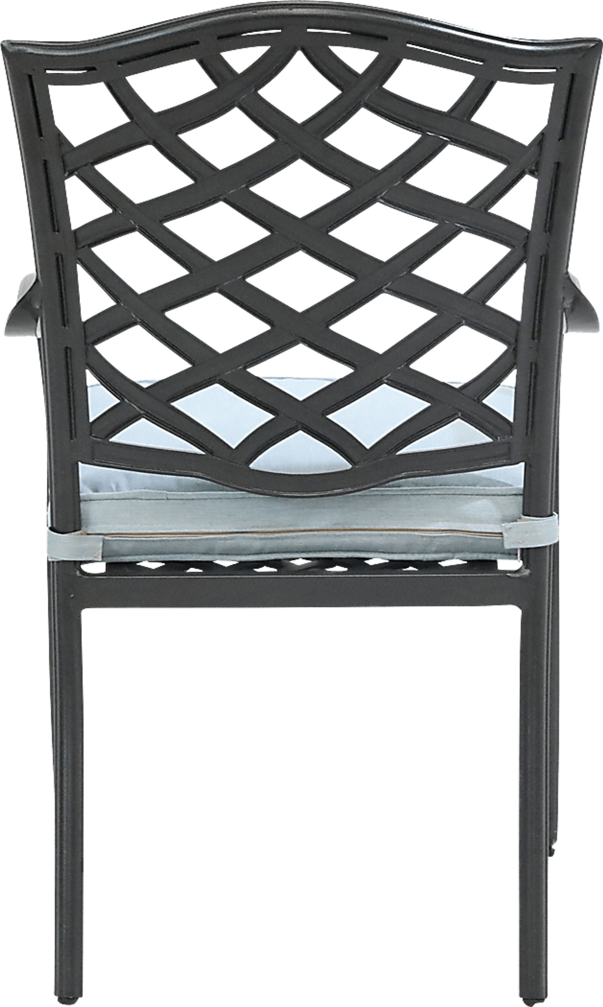 Telese Espresso 7 Pc Outdoor Rectangle Dining Set - Image 4