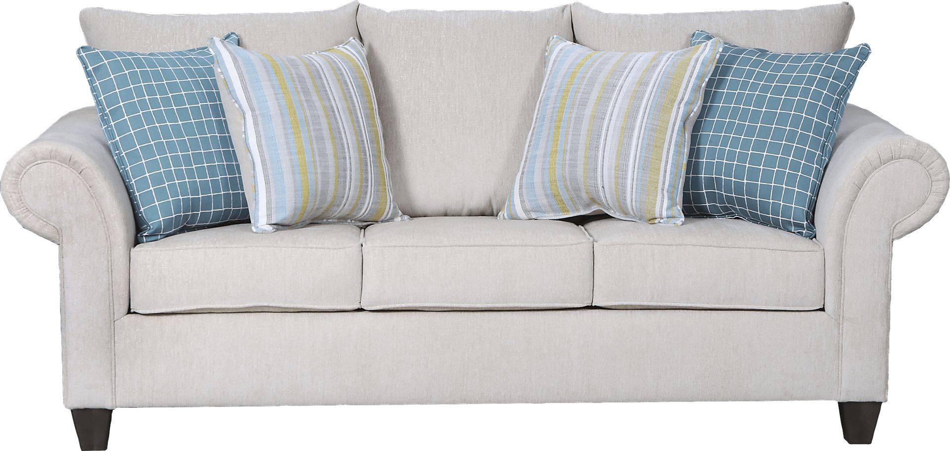 Telfair Court Beige Sofa - Image 1