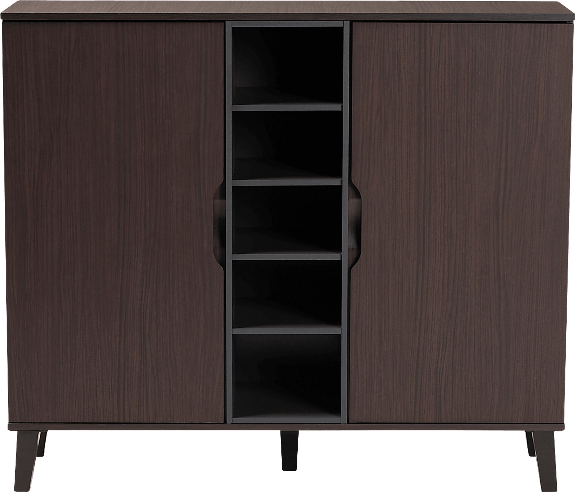 Telford Dark Brown Accent Cabinet - Image 3