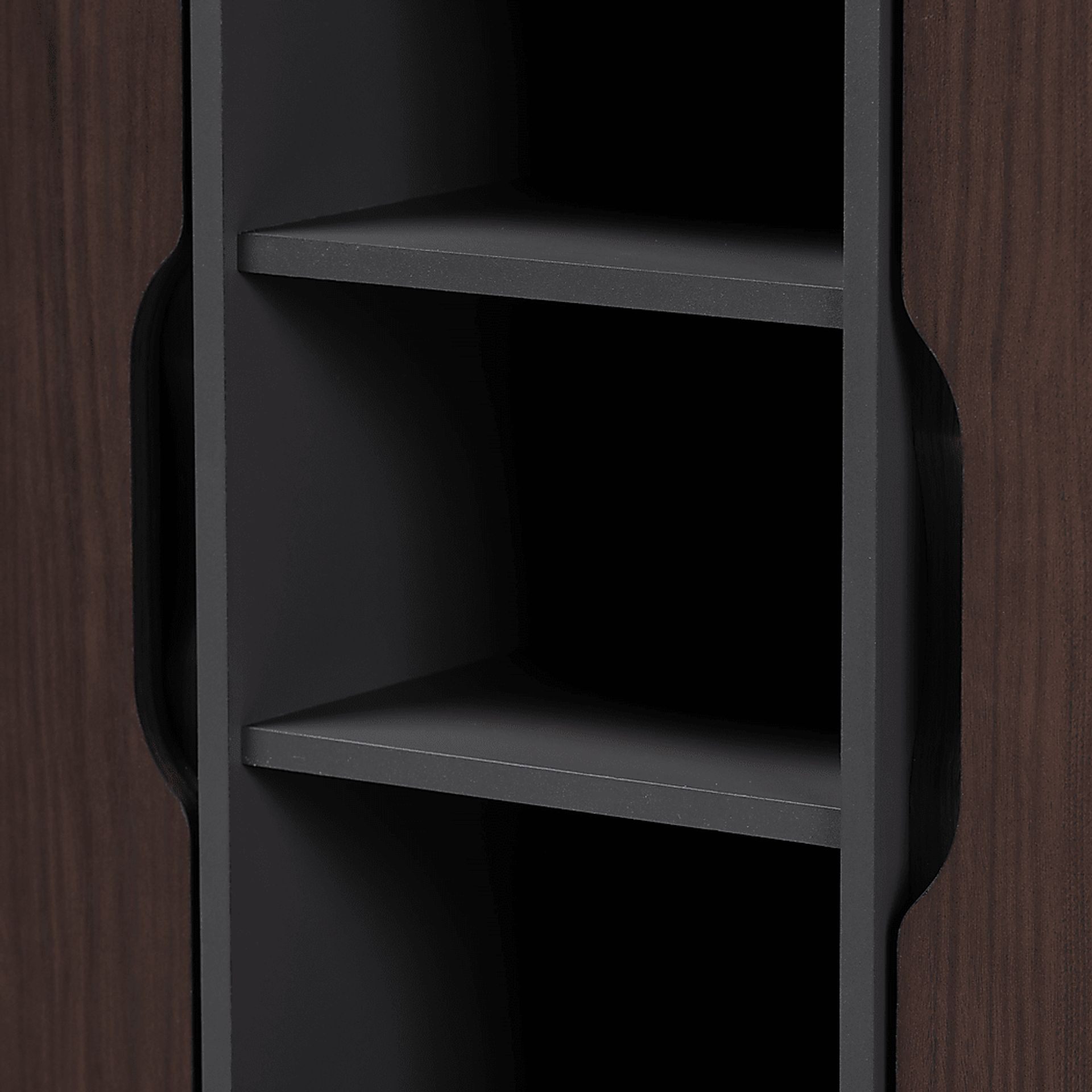 Telford Dark Brown Accent Cabinet - Image 5