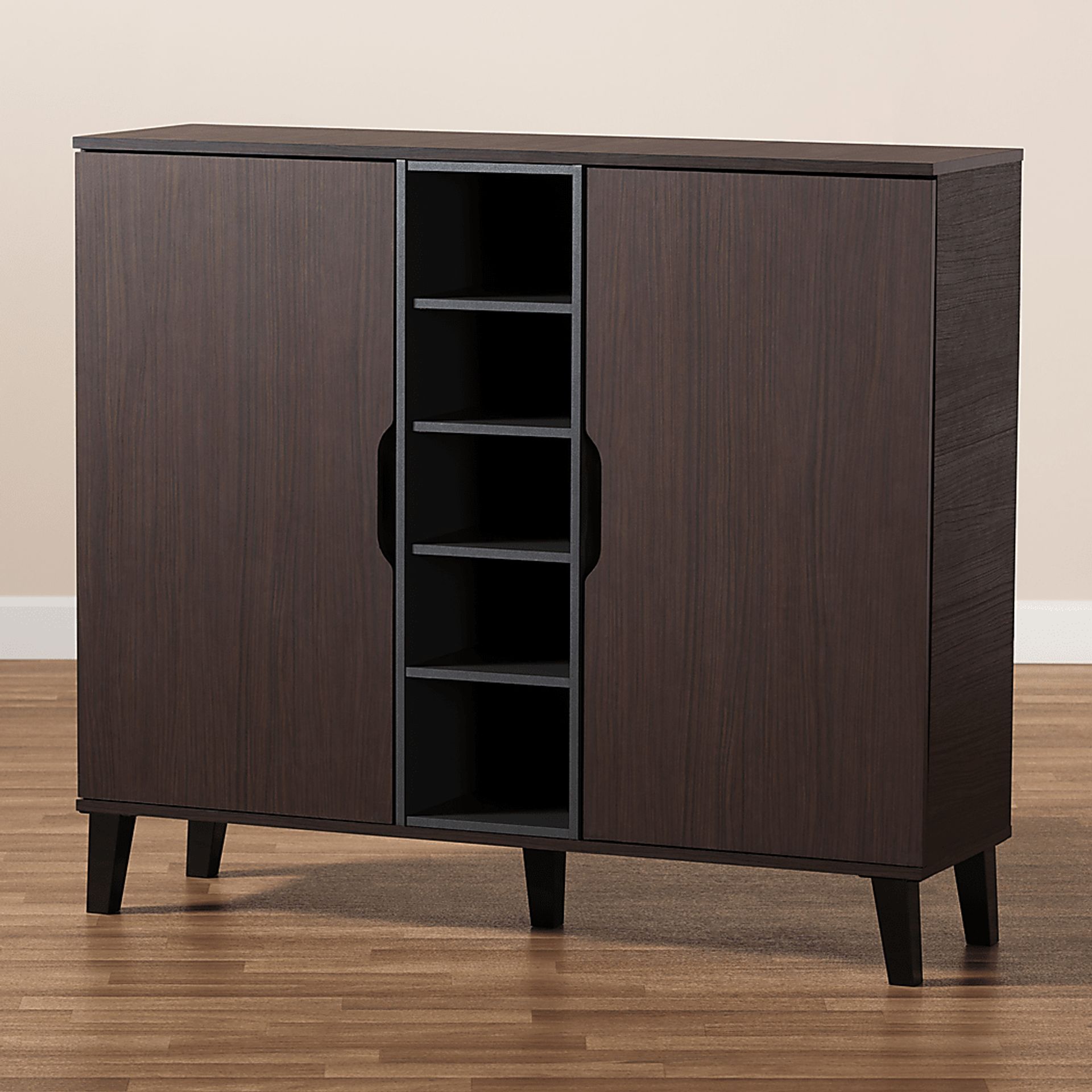 Telford Dark Brown Accent Cabinet - Image 9