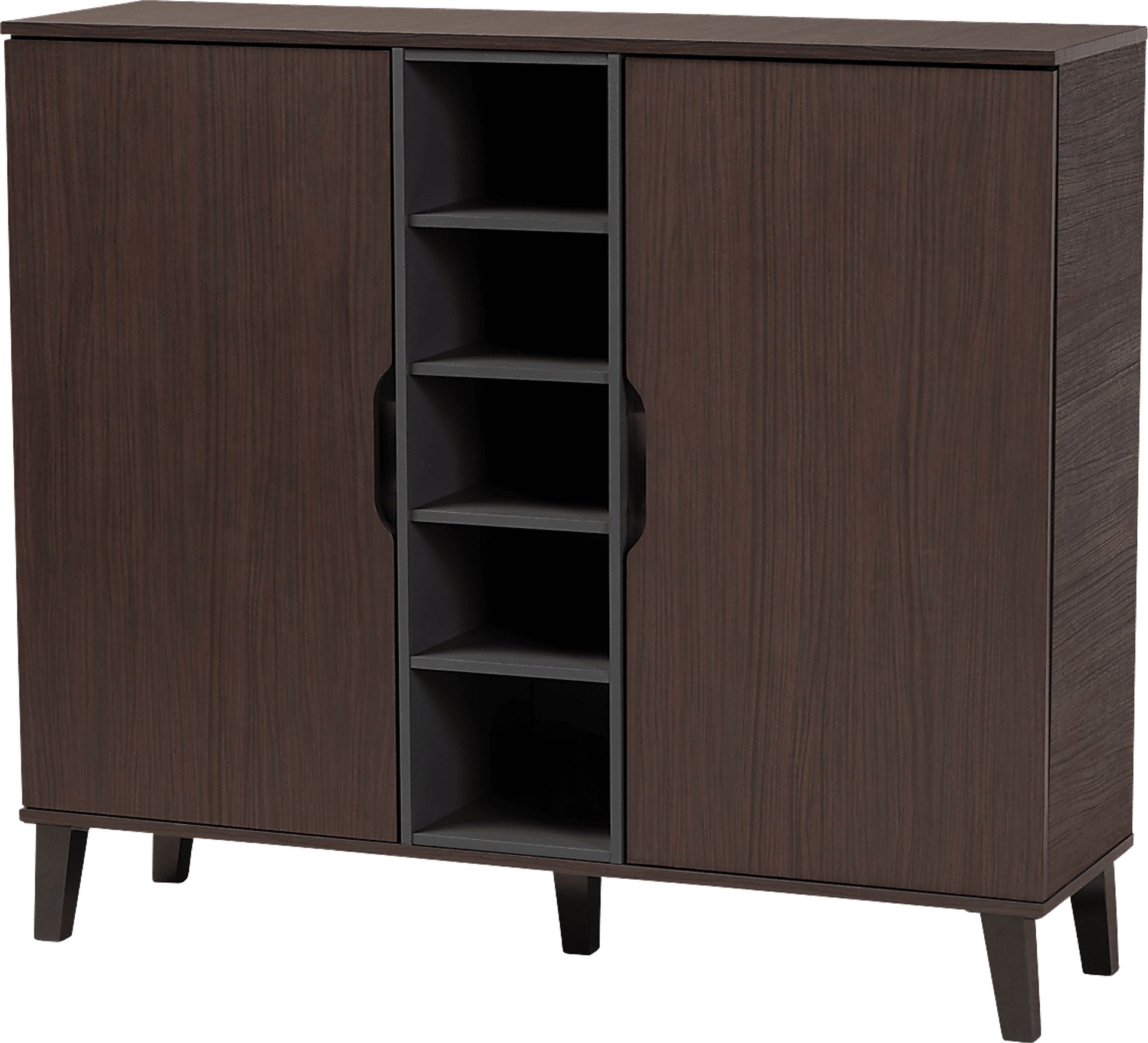 Telford Dark Brown Accent Cabinet - Image 1