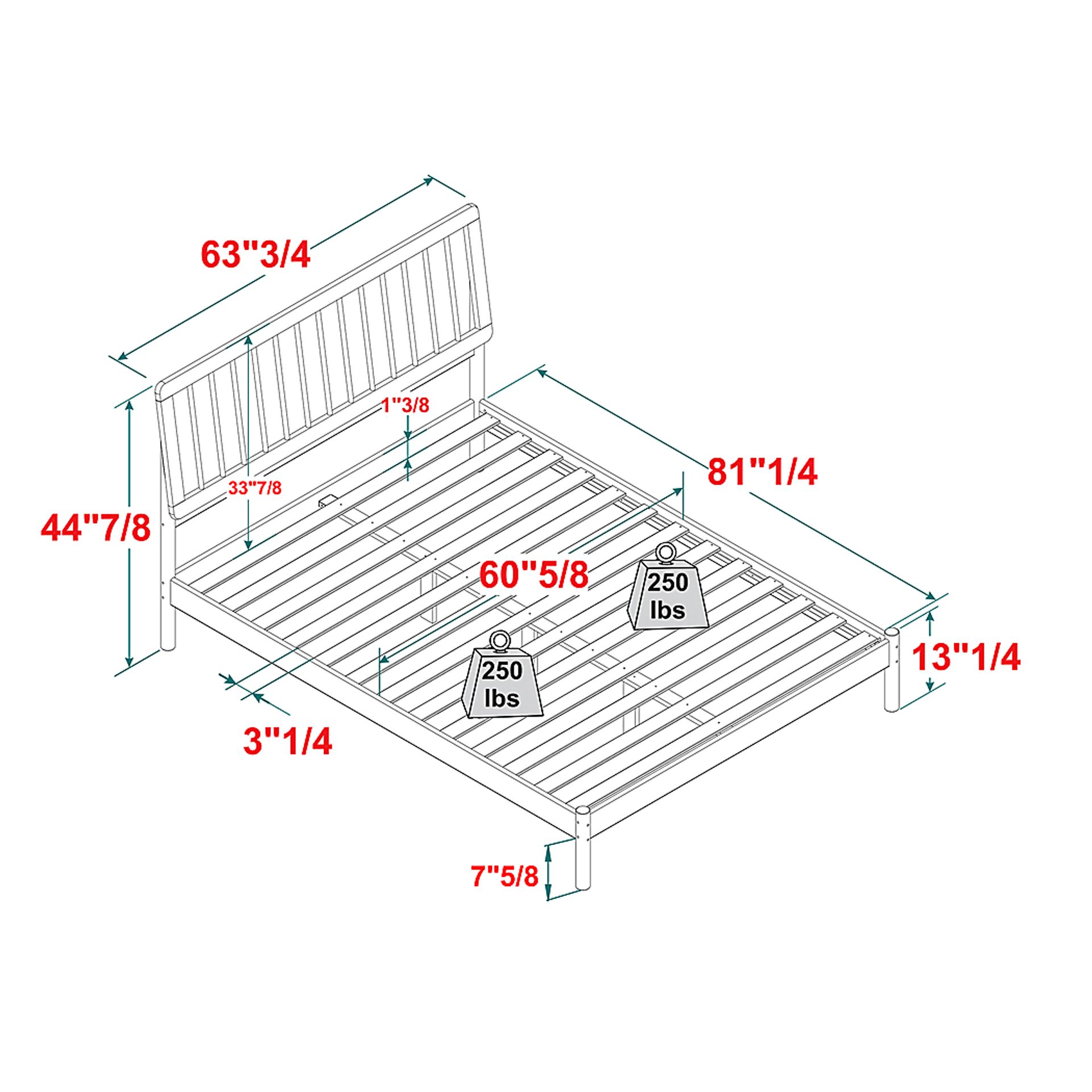 Tellicherry Caramel Queen Bed - Image 6