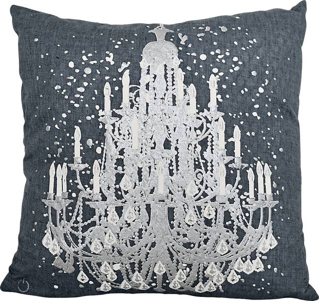 Tellico Gray Throw Pillow - Thumbnail - Image 1
