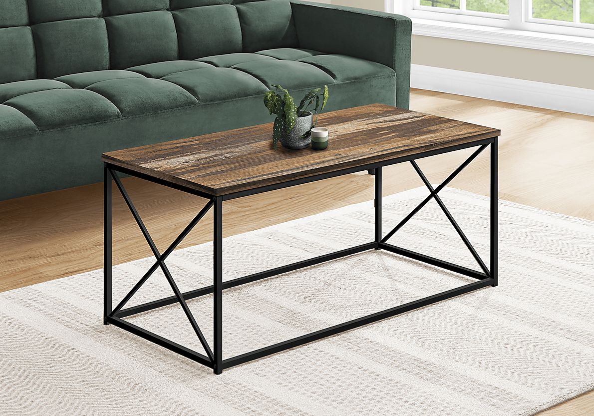 Tellstone Brown Cocktail Table
