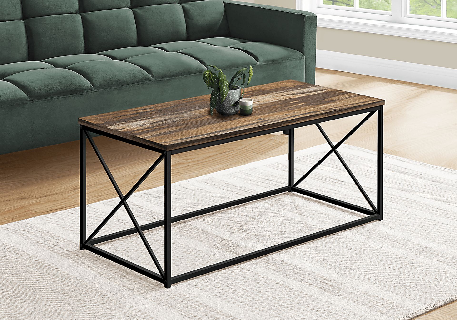 Tellstone Brown Cocktail Table - Image 3