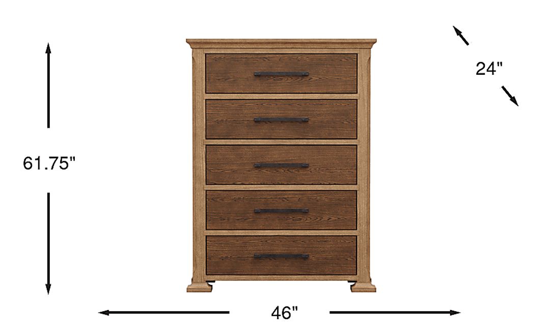 Telluride Brown Chest