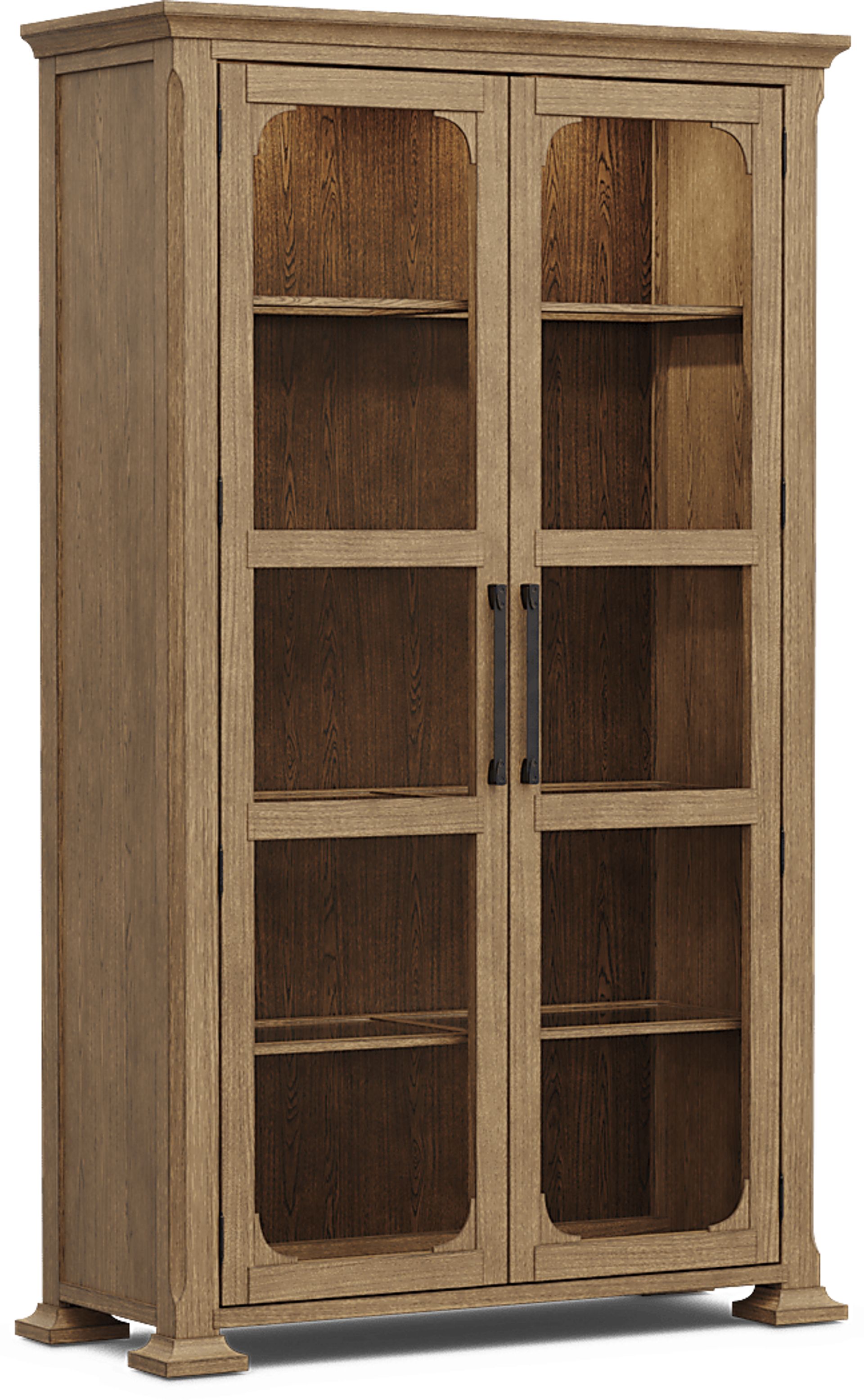 Telluride Brown Display Cabinet - Image 2