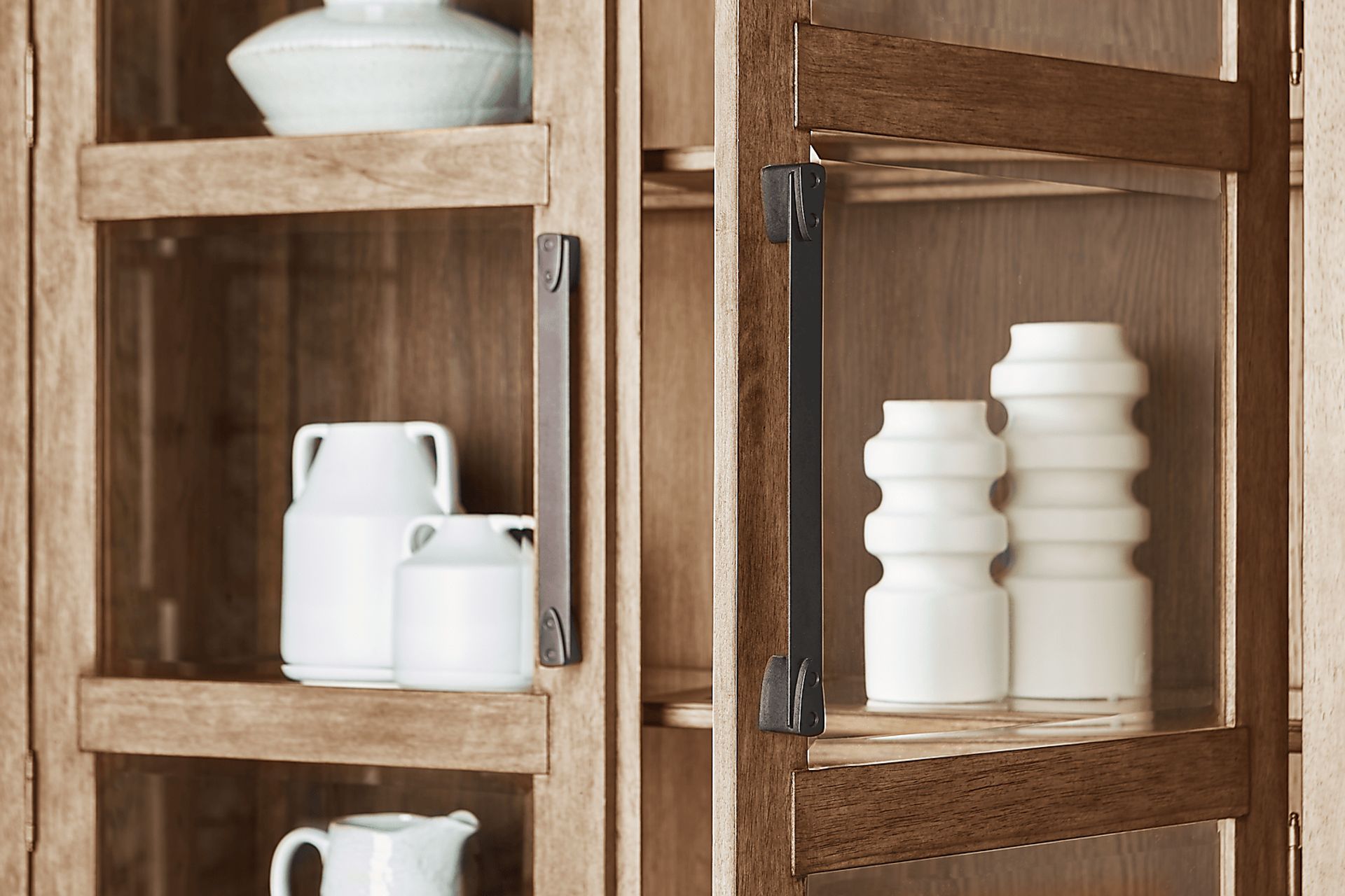 Telluride Brown Display Cabinet - Image 3