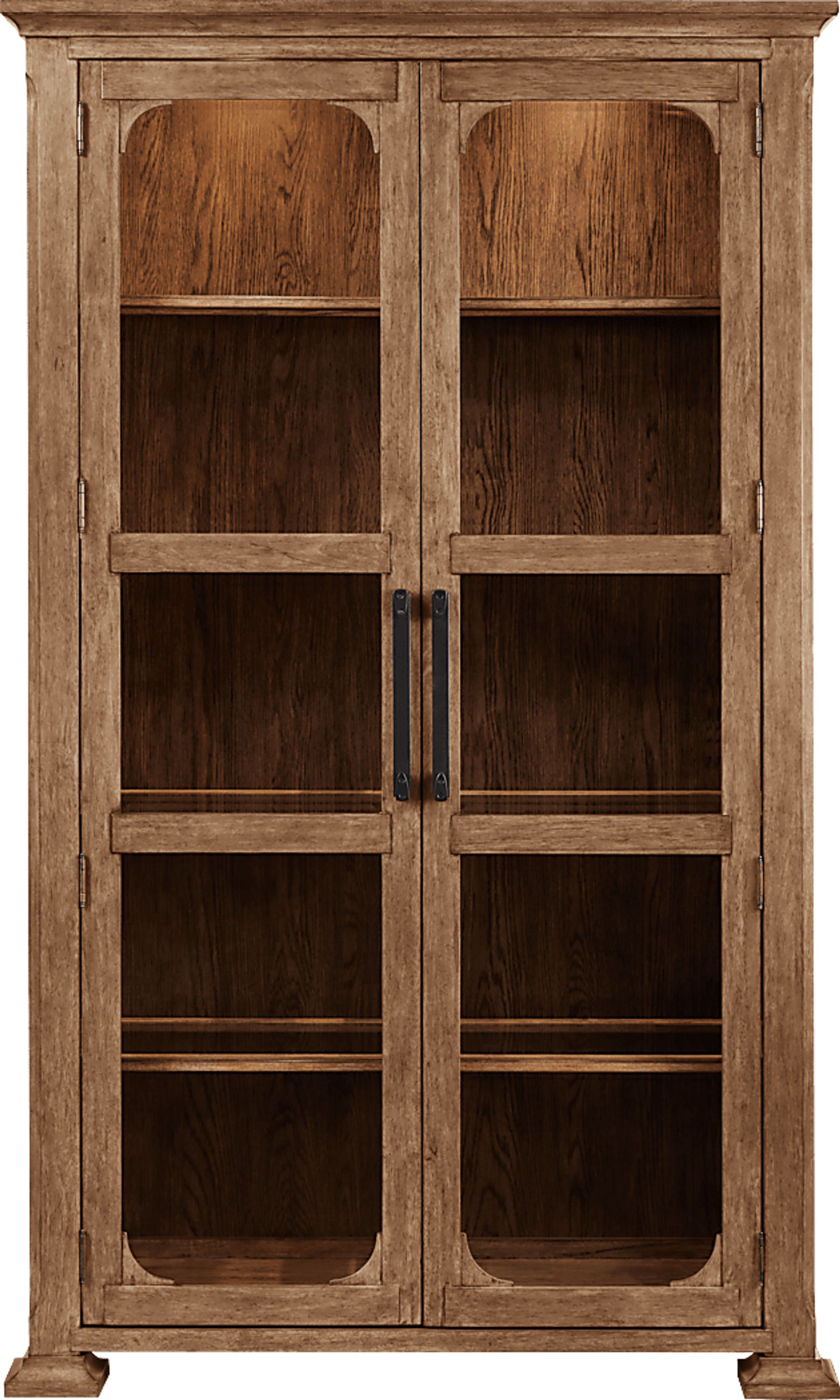 Telluride Brown Display Cabinet - Image 1