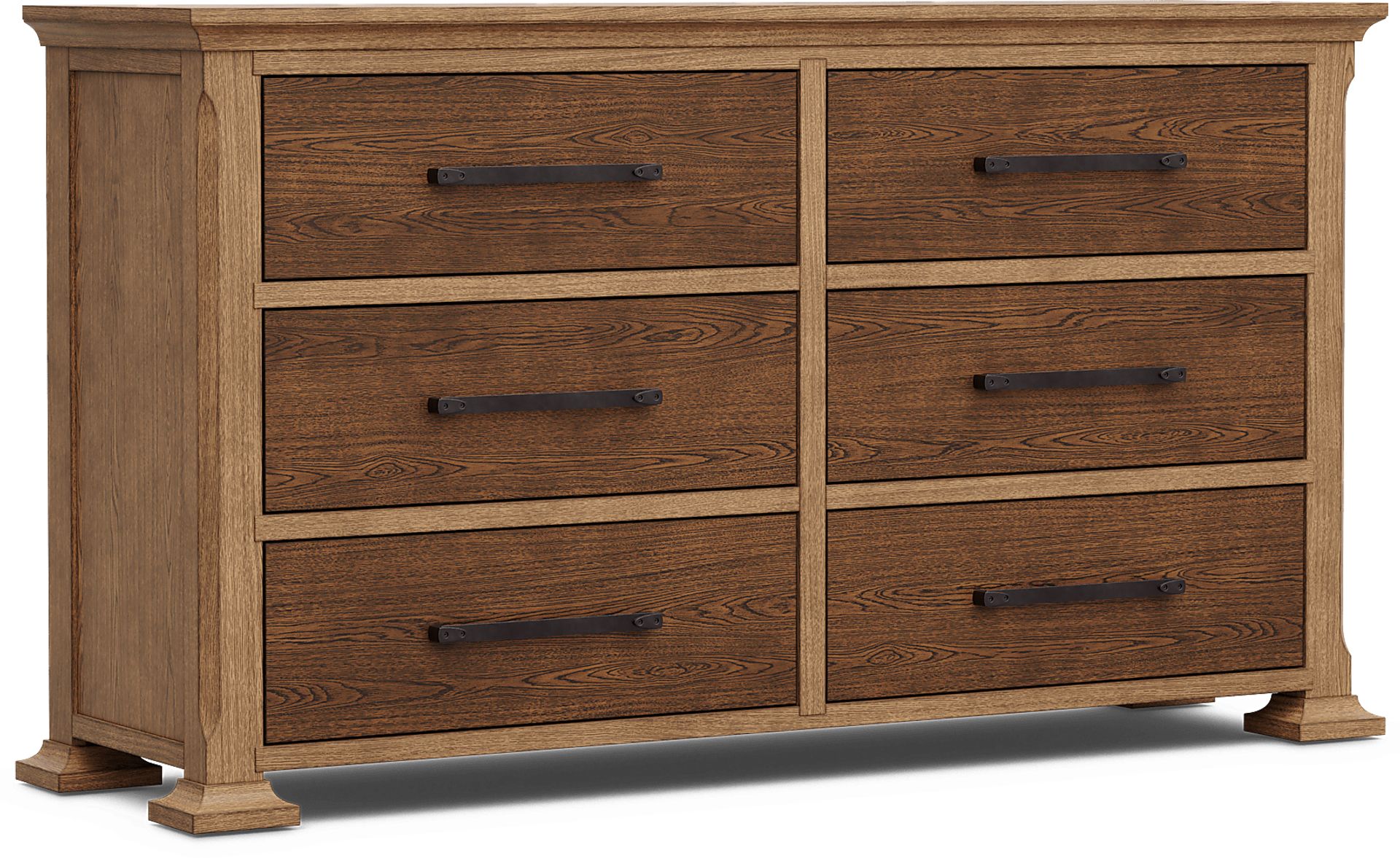 Telluride Brown 5 Pc Queen Panel Bedroom with Upholstered Bench - Image 9