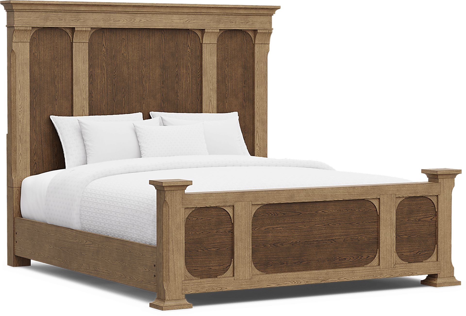 Telluride Brown 5 Pc King Panel Bedroom - Image 3