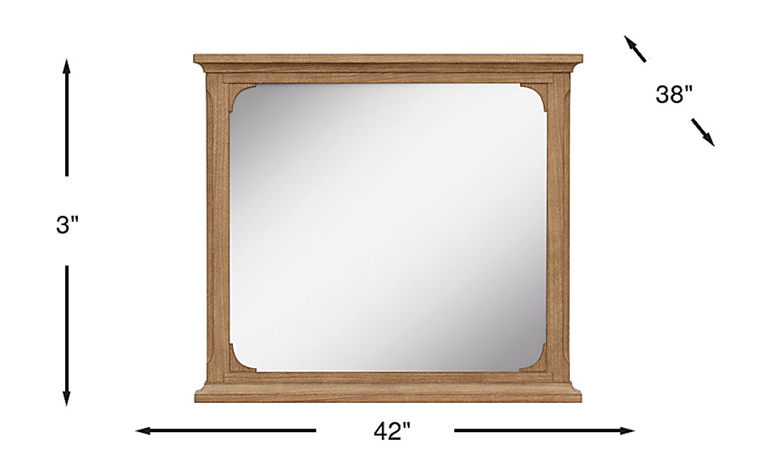 Telluride Brown Mirror