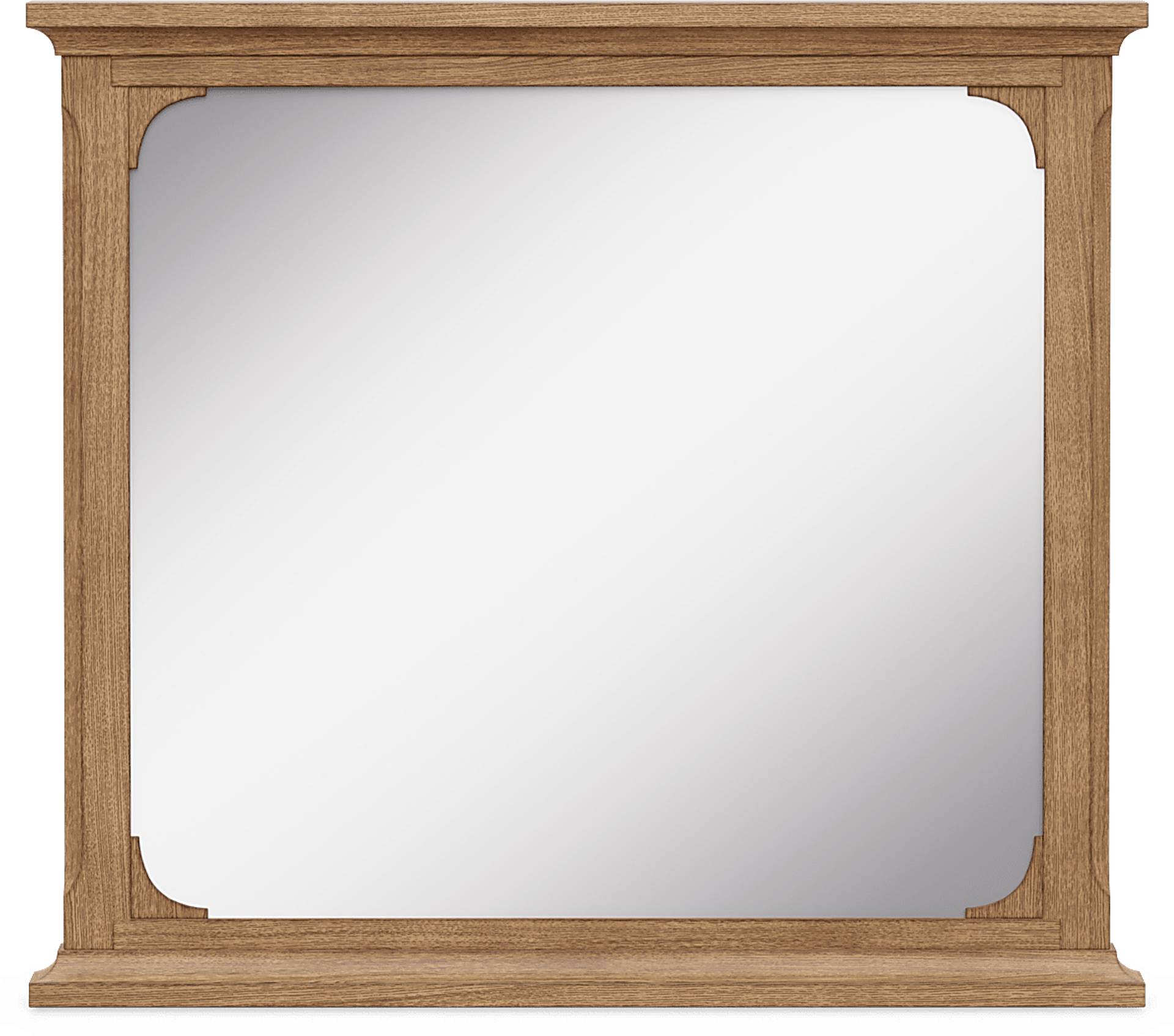 brown mirror