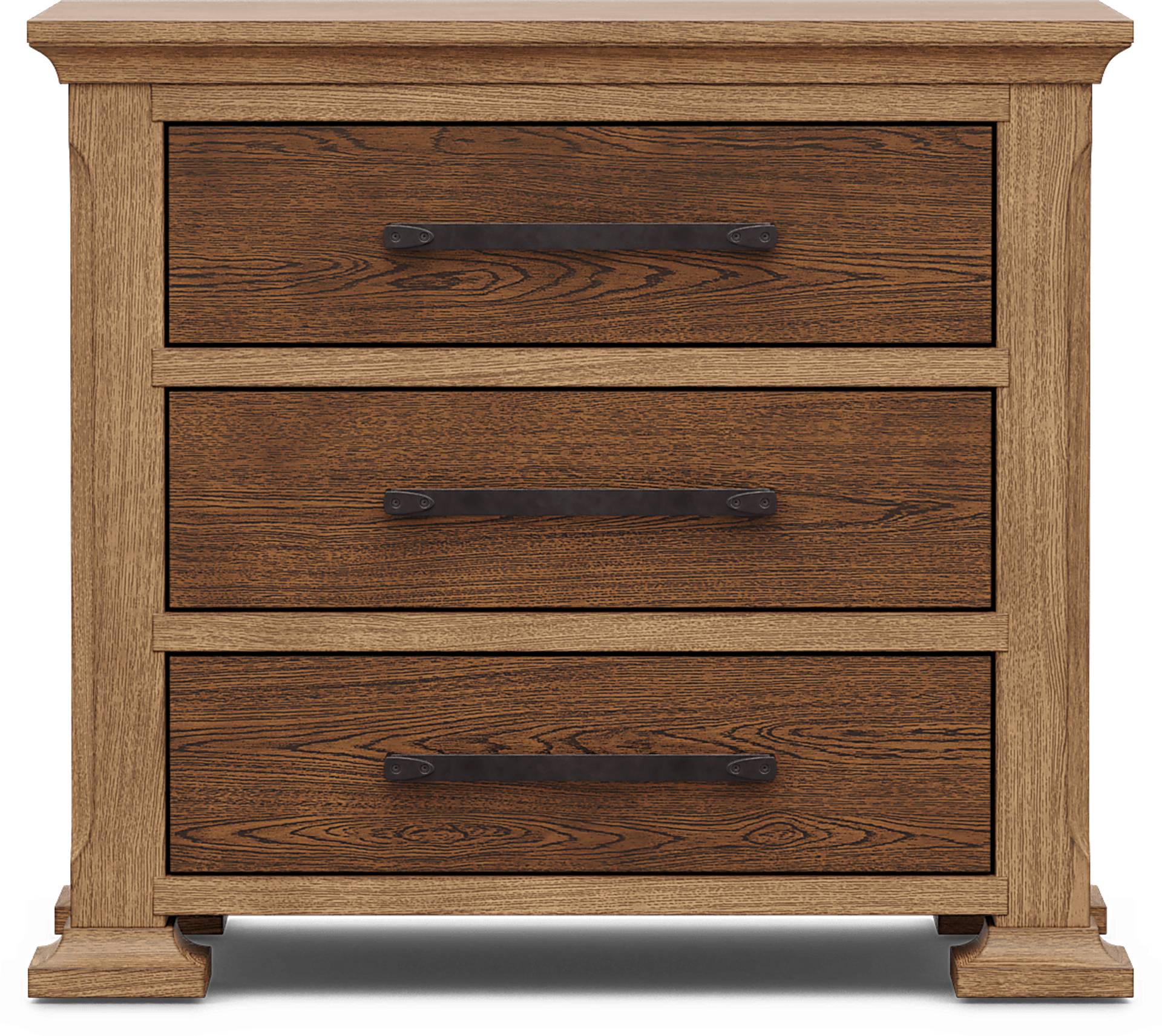 brown nightstand