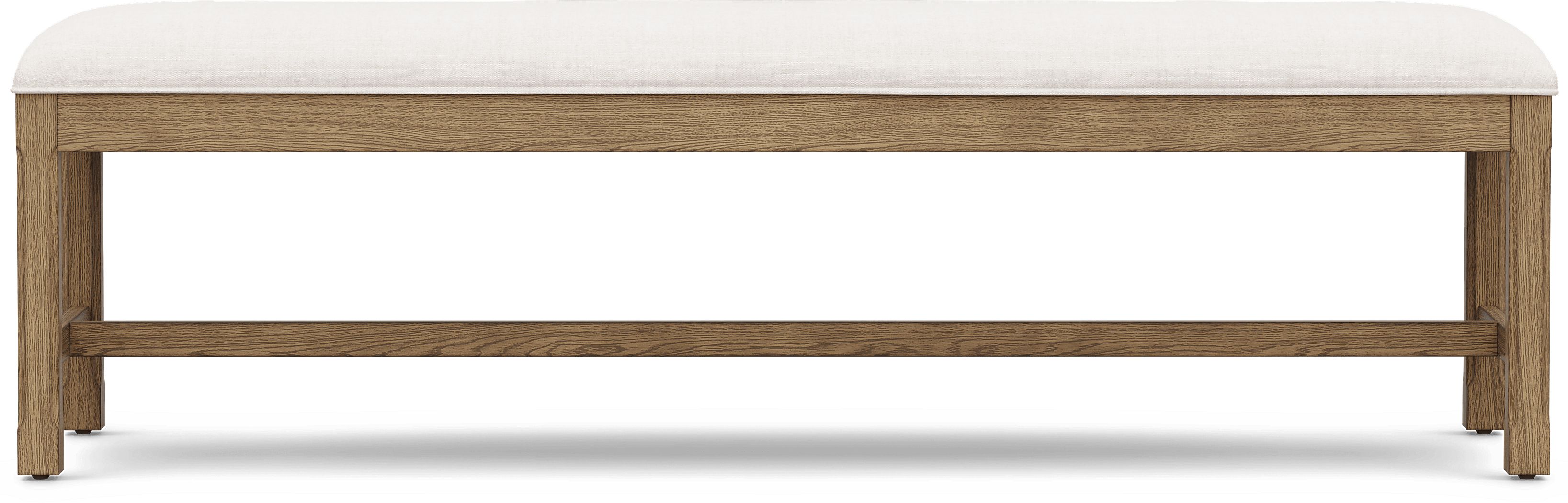 Telluride Brown Upholstered Bench