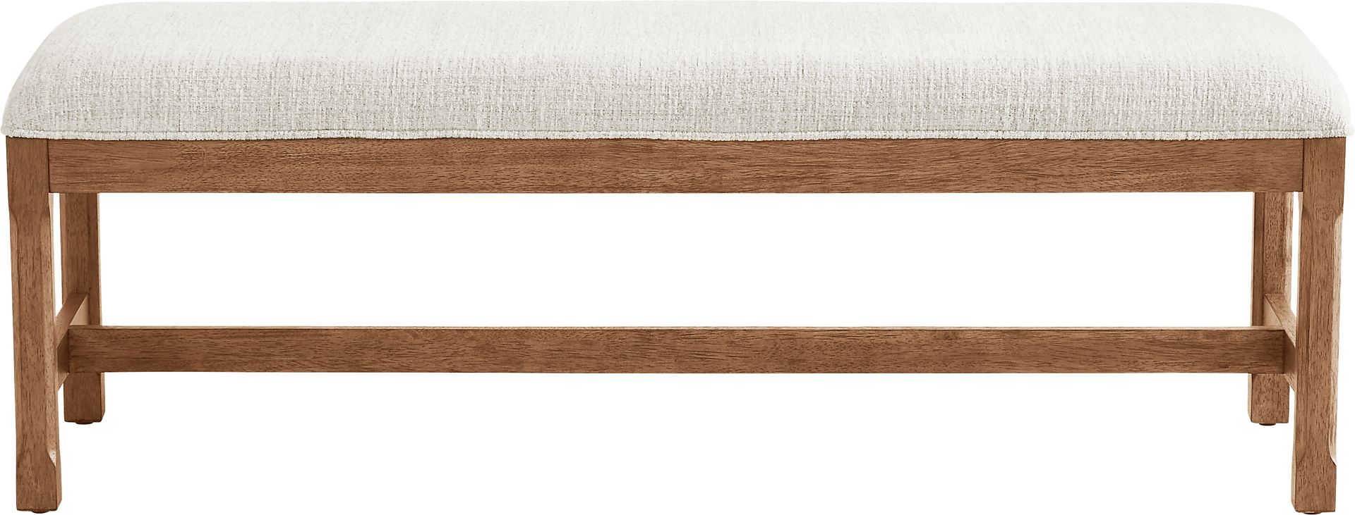 Telluride Brown Upholstered Bench - Image 2