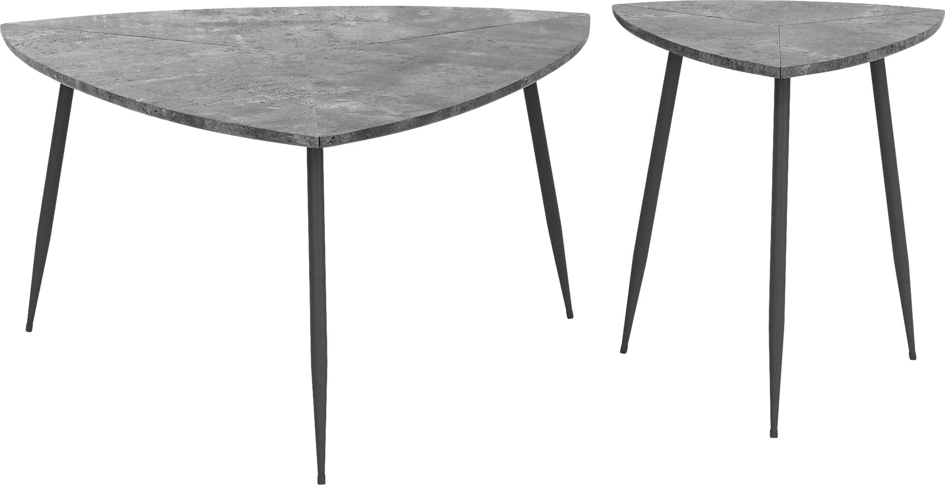 Tellury Gray Accent Table, Set of 2 - Image 2