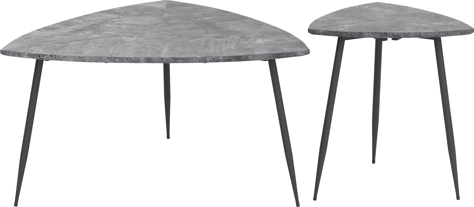 Tellury Gray Accent Table, Set of 2 - Image 3