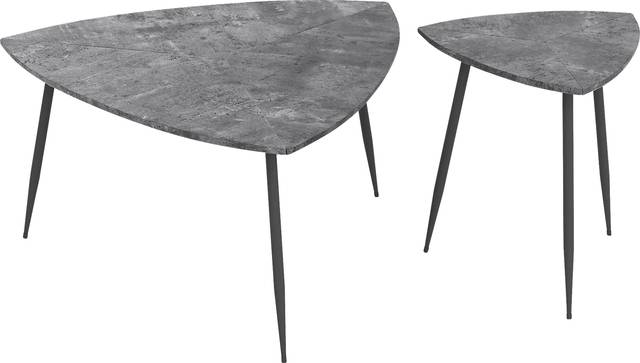 Tellury Gray Accent Table, Set of 2 - Thumbnail - Image 4