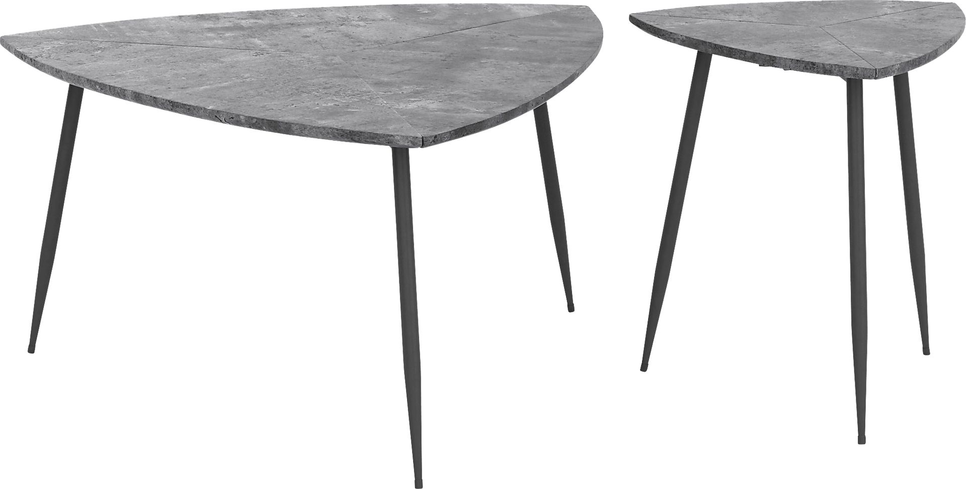 Tellury Gray Accent Table, Set of 2 - Image 1