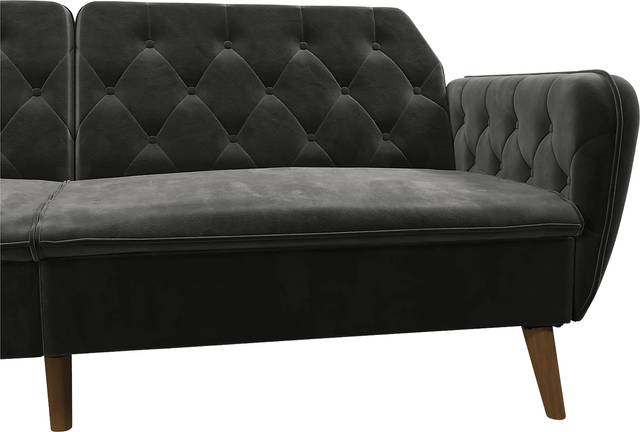 Telora II Gray Futon - Thumbnail - Image 14