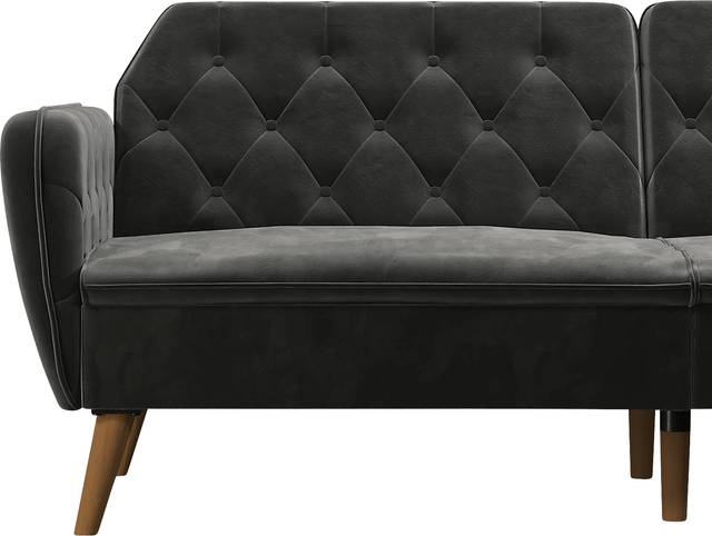 Telora II Gray Futon - Thumbnail - Image 16
