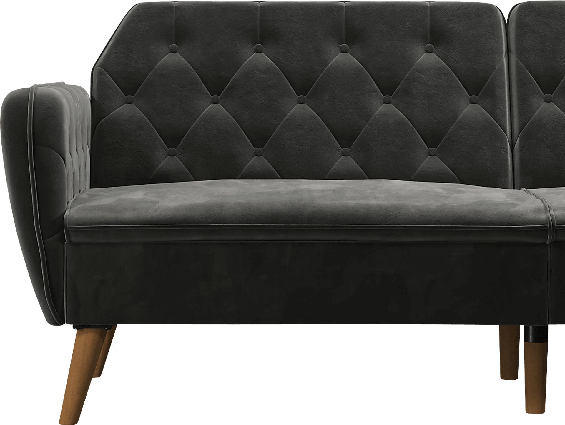 Telora II Gray Futon - Image 16