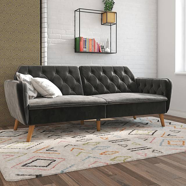 Telora II Gray Futon - Thumbnail - Image 2