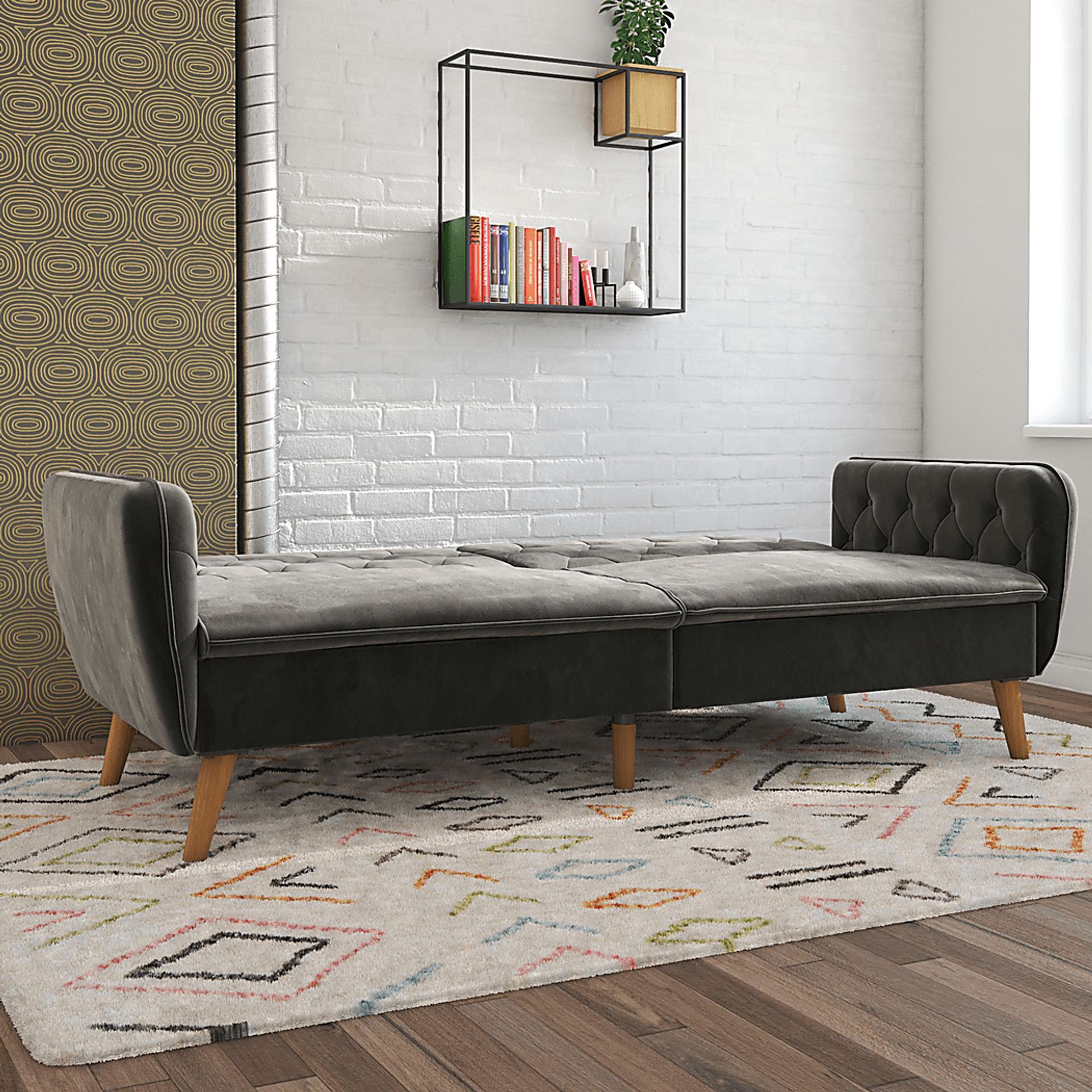 Telora II Gray Futon - Image 3