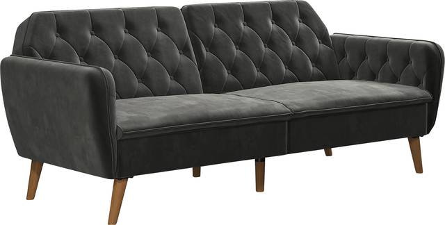 Telora II Gray Futon - Thumbnail - Image 1