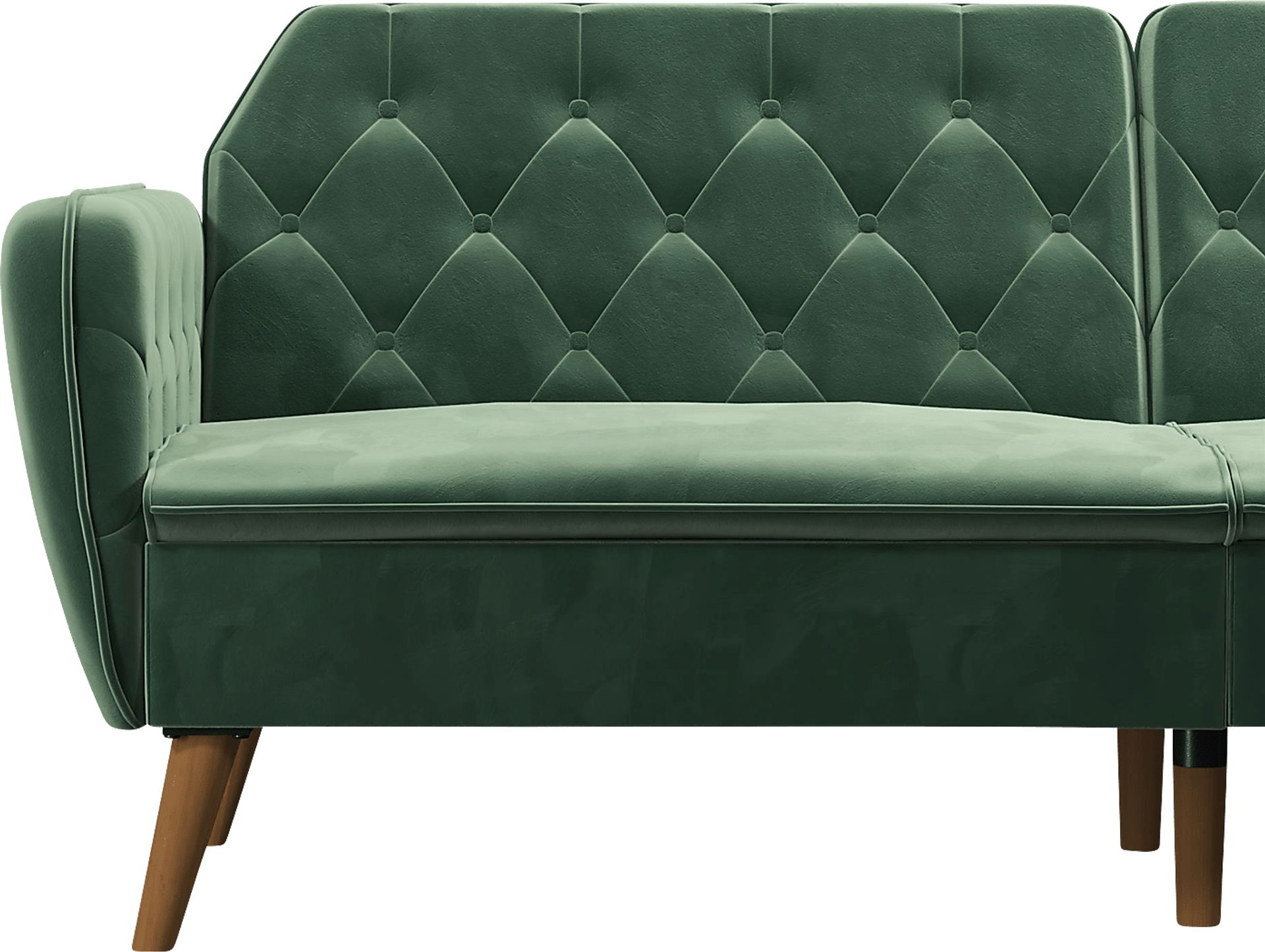 Telora II Green Futon - Image 16