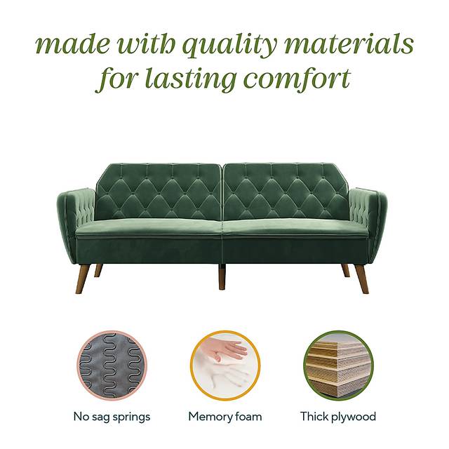 Telora II Green Futon - Thumbnail - Image 18