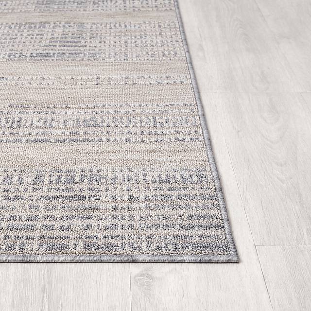 Temisnia Ivory/Blue 7'10 x 8'10 Indoor/Outdoor Rug - Thumbnail - Image 6