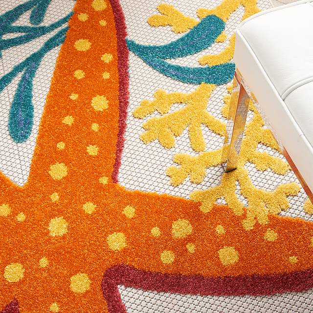 Tempany Multi 5'3 x 7'5 Indoor/Outdoor Rug - Thumbnail - Image 5