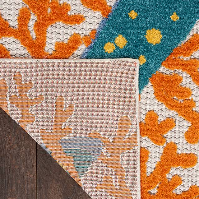 Tempany Multi 7'10 x 10'6 Indoor/Outdoor Rug - Thumbnail - Image 7
