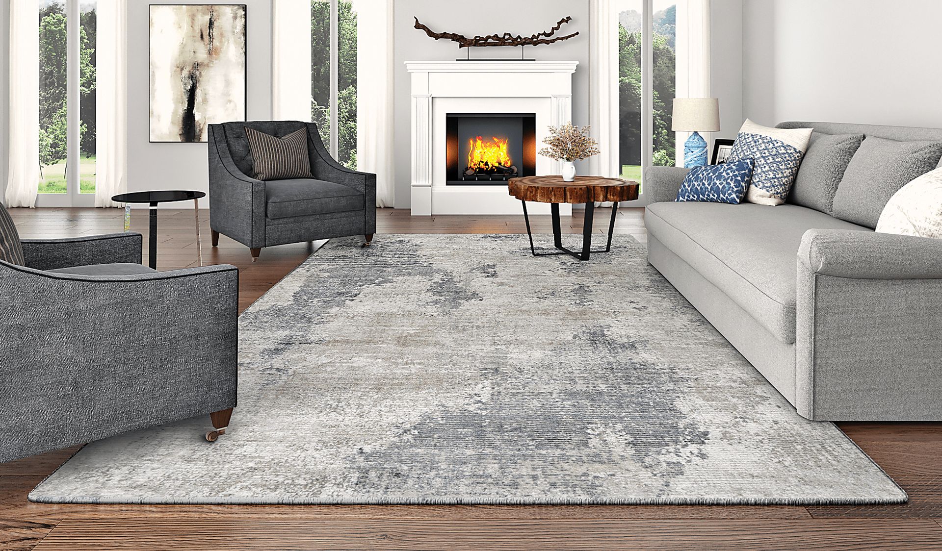 Templelan Ivory 8' x 11' Rug - Image 2
