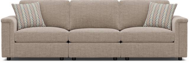 Tempo Modular Beige 3 Pc Sectional - Thumbnail - Image 2